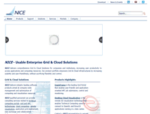 Tablet Screenshot of nice-software.com